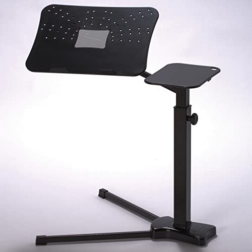 Lounge-Book Black - Laptop ständer Verstellbarer Desktop-Tisch für Laptop