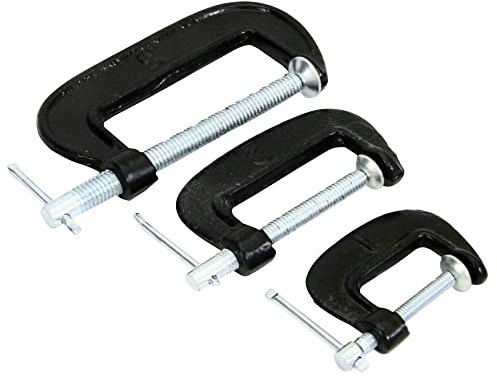 Rolson 14189 3 pc G Clamp Set