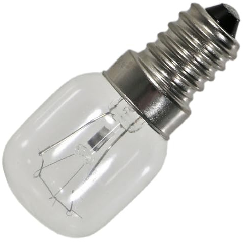 Ampoule de rechange SPARES2GO pour four et cuisinière Whirlpool à visser (25 W, culot SES, E14)