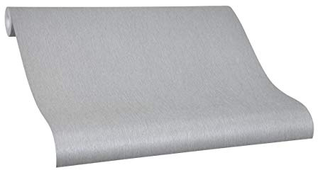 Tapeter silver - Colani Evolution - för vardagsrum, sovrum eller kök - Made in Germany - 10,05m X 0,70m - Premium non-woven tapet - 56350