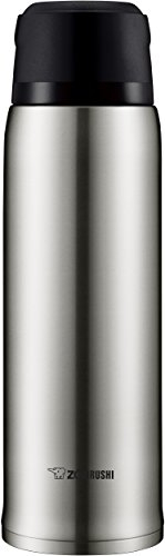 Zojirushi SJ‑JS10XA Thermosflasche 1 L – Leicht 400 g, Doppelwandige Vakuumisolierung, Thermos mit Becher, Auslaufsicher, BPA‑frei, Edelstahl – Für Kaffee & Tee, Büro & Outdoor, Silber
