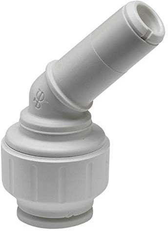 John Guest SpeedFit 15 x 15mm 45 Degree Stem Elbow - PEM571515W