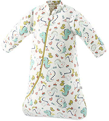 WANGLXST Sicherheit Baby Winter Schlafsack Kinder Schlafsack, Schlafsaecke aus Bio Baumwolle Verschiedene Groessen Komfortabel, D
