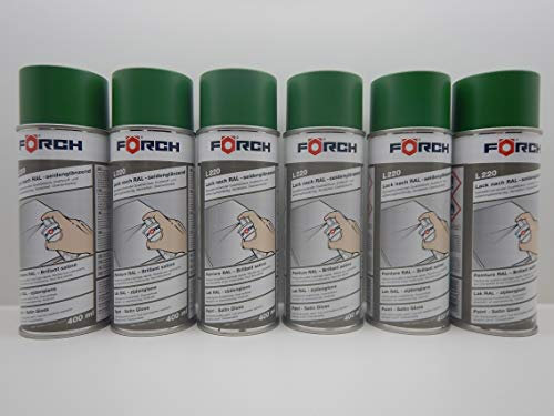 FORCH SMARAGDGRÜN GRÜN RAL 6001 Lack LACKSPRAY Spray SPRAYDOSE SEIDENGLÄNZEND (6)