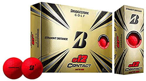 Bridgestone Golf 2021 E12 Contact Red (Prior Gen)