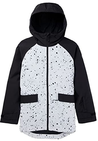 Burton Chaqueta de snowboard Lalik para mujer, stwspa/trublk, XS