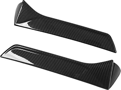 2PCS Spoiler Laterale per Lunotto Posteriore per Auto, Spoiler per Lunotto Posteriore Trim Frame Splitter Laterale per Lunotto Posteriore Ala Trim Esterno Sinistra Destra Decorazione Accessori per