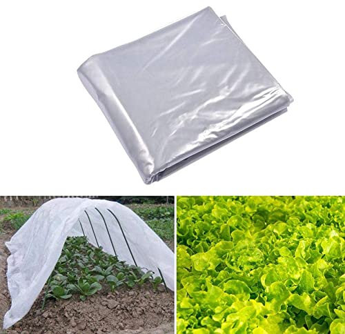 HEIBTENY Bâche transparente en polyéthylène pour serre de jardin - 3 m x 4 m/6 m/10 m