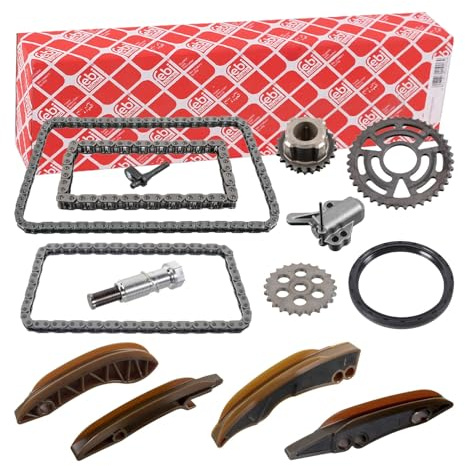FEBI BILSTEIN Steuerkettensatz 180427 | Kompatibel mit: BMW 1, 1, 1, 1, 1 Cabriolet, 1 Coupe, 2 Coupe, 3, 3, 3 Cabriolet, 3 Coupe, 3 Gran Turismo, 3 Touring
