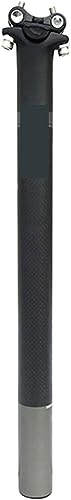 Cykelstolpe,Fjädrad sadelstolpe,Cykelstolpe Matt kolfiber Sadelstolpe Cykel Sadelstolpe Road/Mtb Cykel 27.2 30.8 31.6mm*350 400mm Cykelstolpe kolfiber (Color : 30.8 X 350mm)