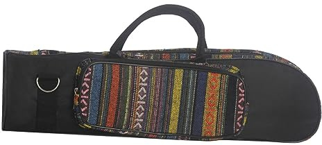 TOPPERFUN Custodia Design Portatile ed Elegante Oxford Imbottita Scomparto Laterale Tromba Maniglia Pratica e Accessori per Trasporto della Tromba