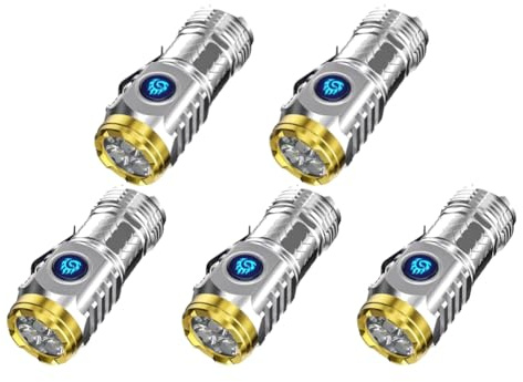 Cymwer Hree-Eyed Monster| - Three-Eyed Monster Mini Flashlight, Ultra Bright Portable Small LED Flashlight-9000lumens Waterproof Flashlight, Suitable for Camping and Emergency Situations