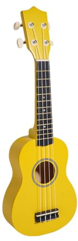 Louttary Musical G Ukulele für Erwachsene, Kinder und Anfänger, kleine Gitarre mit vier Saiten, Instrument für Kinder
