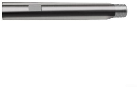 Asta di prolunga per filettatura M22 per punta per trapano ad acqua, design stabile e ispessito per prestazioni migliorate (200 mm)
