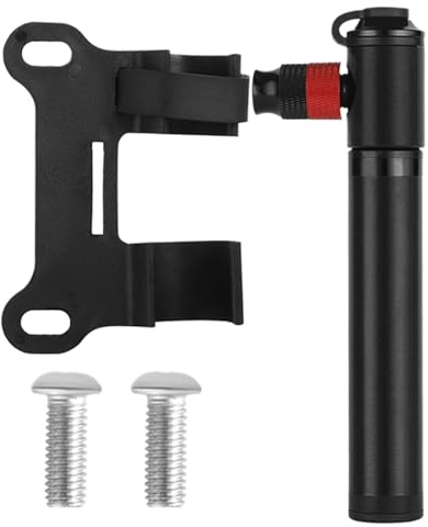 shpuuyy Fahrrad Luftpumpe - Mountainbike CO2 Luftpumpe Tragbar - Hochdruck Schnellaufpumpe mit CO2 Adapter Rahmenmontage Fahrradzubehör für Damen Herren Motorrad