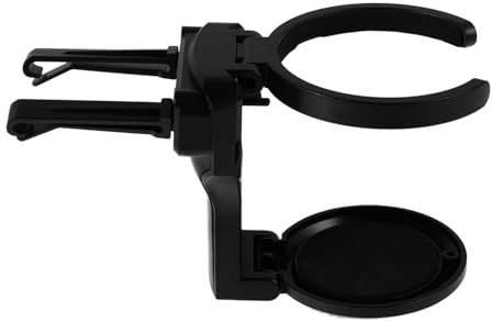 GRIRIW Soporte de Bebidas para Vehículos Portavasos Plegable Multifuncional con Montaje Aire Acondicionado Compatible con Diferentes de Vasos para Automóviles y Camiones