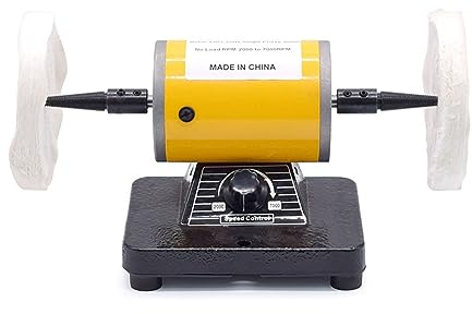 Mini máquina pulidora de velocidad ajustable de 200W for Motor de joyería Dental, Kit de amoladora de banco de torno