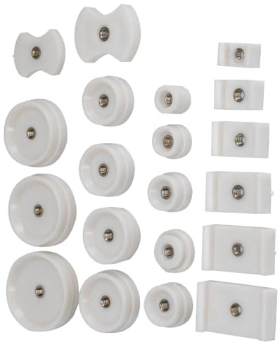Tnfeeon Kit di Stampi per Pressa per Orologi da 20 Pezzi, Robusto Set di Strumenti in Plastica e Rame per Orologiai, Ideale per Riparazioni Fai-da-te e Chiusura di Casse di Orologi