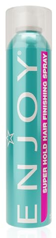 Enjoy Hair Finishing Spray - Quick Drying Versatile Styling - Provides Volume Shine Control - Firm Flexible Hold For All Hair Types (10 Oz)