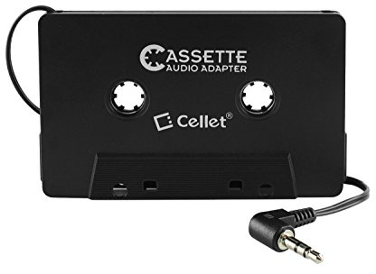 Cellet Adattatore audiocassetta per iPhone/iPod/telefoni Android/lettori MP3 e lettori CD – Confezione per vendita al dettaglio