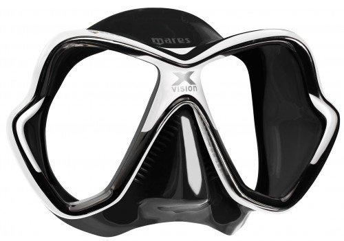 Mares X-Vision Tauchermaske New 2014 (schwarz/weiß)