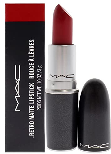 Retro Matte Lipstick by M.A.C 707 Ruby Woo 3g 3g
