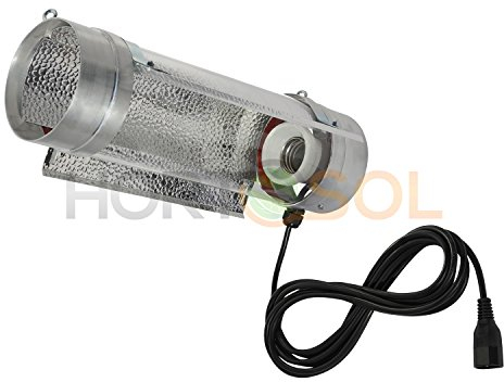 HORTOSOL Cooltube réflecteur 125mm x 400mm pour Ampoule E40 HPS MH