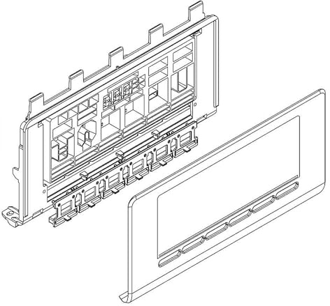 Whirlpool W11130216 Refrigerator Dispenser Control Board and Panel Assembly Genuine Original Equipment Manufacturer (OEM) Part