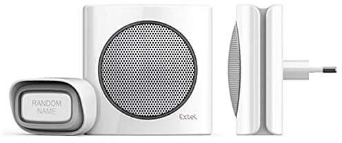 Extel - Lot de deux carillons sans fil interconnectés diBi Kit portée 200 m. 1 carillon sur secteur - Extel - 081745