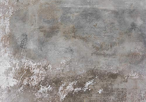 wandmotiv24 Fototapete Rustikal Beton-wand Grau, XXL 400 x 280 cm - 8 Teile, Wanddeko, Wandbild, Wandtapete, Stein, Mauer M1439