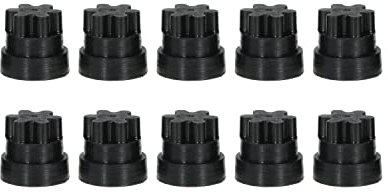 Rubber Grate Feet Stop Top Grates Knobs Replacement for Thermador for Bosch Gas Stovetop Cooktop Grate Replaces 00618112 00637940 (10)