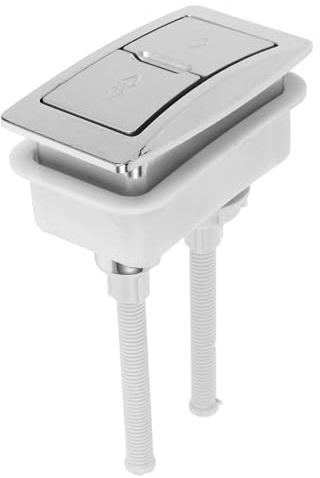 ABOOFAN Abs Para Tanque De Agua De Inodoro Artículos Sanitarios Botón Cuadrado Pulsadores Del Depósito De Agua Del Inodoro Botón De Reemplazo Del Inodoro Abdominales Componente