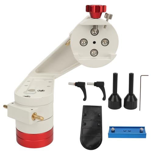 Astronomische Teleskophalterung, 10 Kg Tragend, 360° Verstellbarer Winkel, Alt-Azimut-Teleskophalterung, 3/8-Zoll-Gewinde, PTZ-Halterung, Altazimut-Teleskopteile, Kompatibel mit