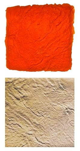 Molde para piedra yeso impreso suelo estampado roca concrete texture floor stamp, Modelo Rock Mat 16 de 50 x 50 cm aprox.