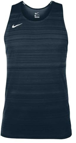 NIKE NT0300-451 Mens Stock Dry Miler Singlet linne herr marinblå storlek L, Marinblå, L