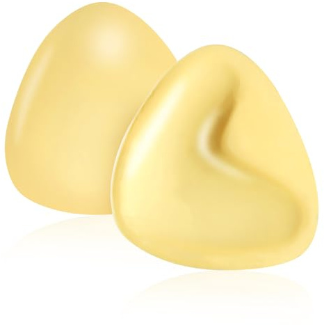 starfa lab Sticky Bra Inserts, Reusable Silicone Double Sided Adhesive Stick on Bras Push Up Invisible Skin-Friendly Bras for Strapless Backless, Evening Dress (UK, Cup & Band, A, Beige)