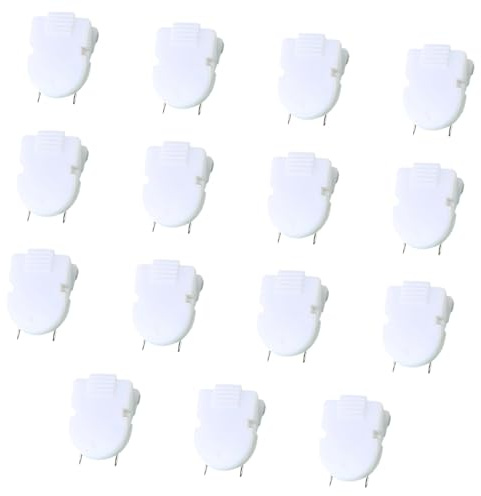 Lot de 15 pinces murales en tissu multi-usages pour afficher photos, documents, notes, mémos, pinces en tissu inoxydable