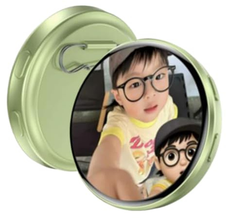 Pin Digital Electrónico | Pantalla Táctil IPS Vestible,LED con Pantalla Digital - para Fans del Anime, Coleccionistas, Adolescentes, Adultos, Viajes Diarios, Vacaciones y