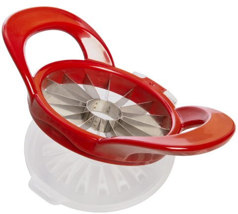 Prepworks from Progressive International Dünner Apfelschneider und Entkerner, 16 Stück rot