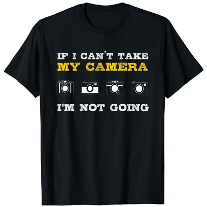 My Camera I Photographer Camera Photography Photo Lens T-Shirt