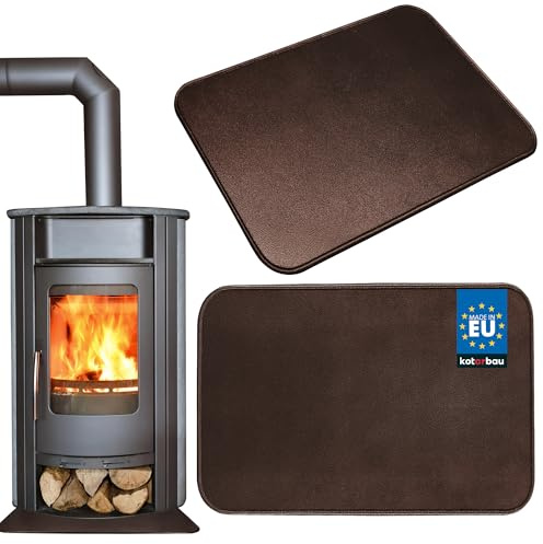 KOTARBAU® Ofen-Bodenblech Bodenschutz für Feuerstellen Kupfer 595x480 mm