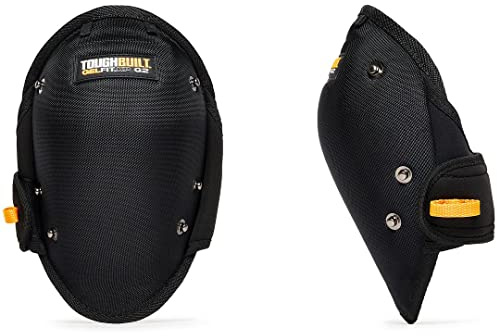 ToughBuilt - Gelfit ™ Professional Knee Pads - SnapShell ™ Compatible, Heavy Duty, Ergonomic Support and Adjustable Straps - (TB-KP-G2-UK)