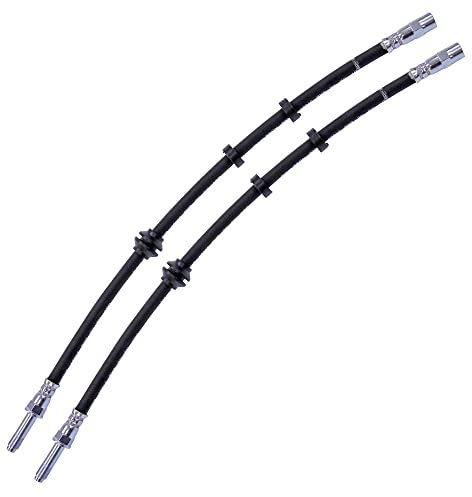 ATEC Germany 2x Bremsschlauch vorne Länge 442mm | Kompatibel mit: SEAT CORDOBA, CORDOBA Vario, IBIZA II, INCA, VW CADDY II Großraumlimousine, CADDY II Kasten/Großraumlimousine