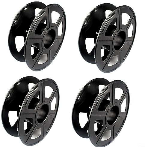 HpLive 4Pack Cable Reel Empty, Cable Wire Wrap Reel,Cable Drum Cable Reel for Christmas Lights Rope Leads Cables