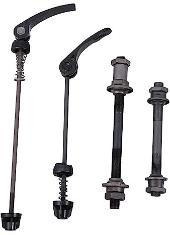 YARNOW Fahrradspieß Fahrrad-schnellspanner Hohlachse Vorder- Und Hinterachse Schnellspanner Aus Hochwertigem Metall Langlebig Und Robust Passend Für Fahrräder