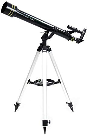 Tragbares monokulares astronomisches Teleskop, 700/60 mm Refraktor-Monokular-Teleskop, professionelles 675-faches HD-Objektiv mit Stativ, Mondfilter, Sonnenfilter