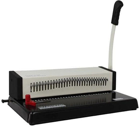 Bindemaschine mit 30 Löchern, 18 Blatt Stanzkapazität, 200 Blatt Bindekapazität, B5, A4 und A5, verwendet in Schulen, Büros