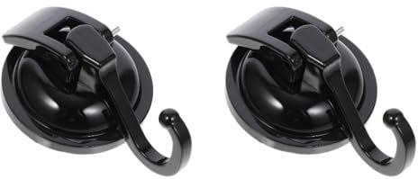 Ganchos de ventosa para ducha, 2 ganchos con ventosa for ducha, ganchos con ventosa for toallas, ganchos de succión al vacío, colgadores de pared resistentes, ganchos de pared for montaje en pared, ga