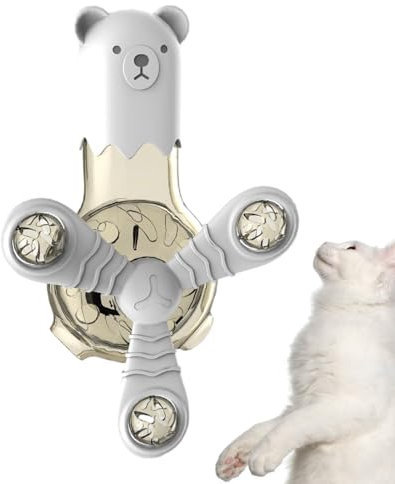 Moulin à vent pour animaux de compagnie - Jouet pour animal de compagnie - Jouet de moulin à vent coloré - Distributeur de traitement amusant, jeu alimentaire portable qui fuit pour les petites et