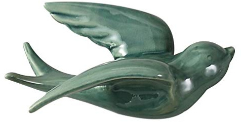 SUPVOX Rondini da appendere alla parete in ceramica nordica, decorazione 3D colorata da parete per soggiorno, sala da pranzo, decorazione per la casa in stile retrò europeo (verde)